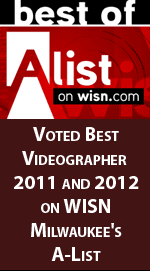 J.C. Designs was the best videographer 2011 and 2012 on WISN Milwaukee's A-LIST